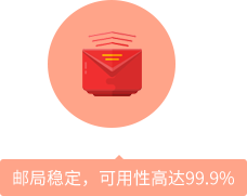 郵局穩(wěn)定，可用性高達99.9%