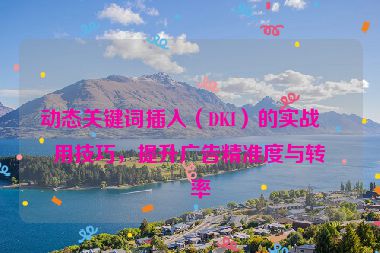 動態(tài)關(guān)鍵詞插入（DKI）的實戰(zhàn)應(yīng)用技巧，提升廣告精準度與轉(zhuǎn)化率