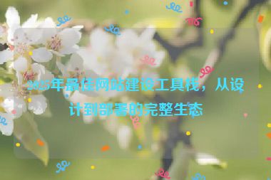 2025年最佳網(wǎng)站建設(shè)工具棧，從設(shè)計(jì)到部署的完整生態(tài)