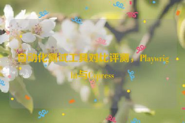 自動化測試工具對比評測，Playwright與Cypress