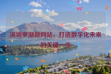 深圳羅湖做網(wǎng)站，打造數(shù)字化未來的關(guān)鍵一步