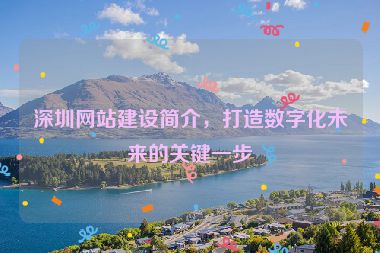 深圳網(wǎng)站建設(shè)簡介，打造數(shù)字化未來的關(guān)鍵一步