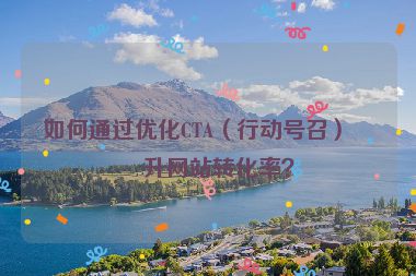 如何通過優(yōu)化CTA（行動號召）提升網(wǎng)站轉(zhuǎn)化率？