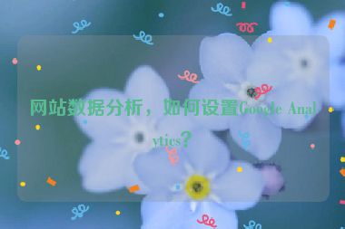 網(wǎng)站數(shù)據(jù)分析，如何設置Google Analytics？