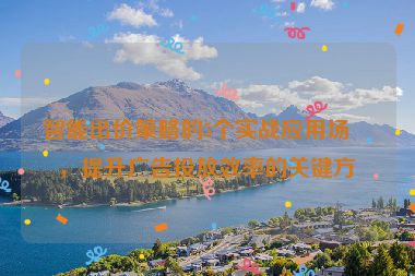 智能出價策略的5個實戰(zhàn)應(yīng)用場景，提升廣告投放效率的關(guān)鍵方法