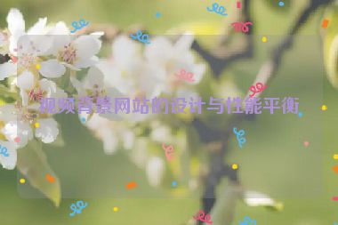 視頻背景網(wǎng)站的設計與性能平衡