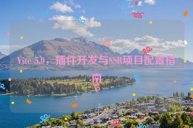 Vite 5.0，插件開發(fā)與SSR項目配置指南